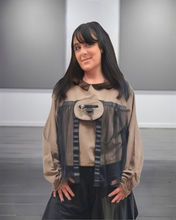 Lade das Bild in den Galerie-Viewer, H4 Kurztunika ausgefallen mit vielen Details- Größe 36 bis 50