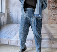 Lade das Bild in den Galerie-Viewer, Denim Kurz Jeansjacke und Jeanshose Größe 42 bis 60- auch einzeln bestellbar
