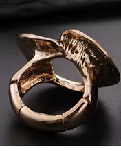 Lade das Bild in den Galerie-Viewer, Gold Ring Kreis Verstellbar
