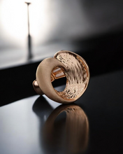 Lade das Bild in den Galerie-Viewer, Gold Ring Kreis Verstellbar