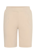 Lade das Bild in den Galerie-Viewer, Elegante City-Shorts mit hohem Komfort in Beige Taupe- Kaffe Curve – bis Gr 60