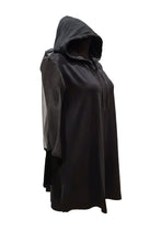 Lade das Bild in den Galerie-Viewer, CN-G Hoodie mit Organza Kapuze & Ärmel in 4 Größen bis Gr 62