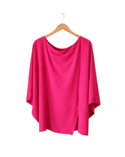 Lade das Bild in den Galerie-Viewer, CN-G Tunika mit fliessendem Fall in Pink Oversize Gr 40 bis Gr 64