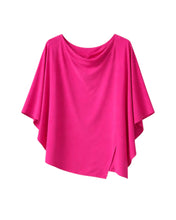 Lade das Bild in den Galerie-Viewer, CN-G Tunika mit fliessendem Fall in Pink Oversize Gr 40 bis Gr 64