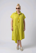 Lade das Bild in den Galerie-Viewer, Mädchenglück Tunika Kleid in 3 Farben - Limoncello/Grau/Schwarz bis Gr 64