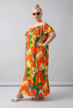 Lade das Bild in den Galerie-Viewer, Carmenkleid in schönen Farben von CN-G bis Größe 60