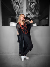 Load image into Gallery viewer, Dreiteiler bestehend aus Netzweste mit Unterkleid & Stulpen