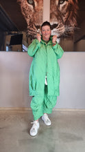 Load image into Gallery viewer, CN-G Übergang Jacke/Mantel grün aus leichtem Step bis Größe 62