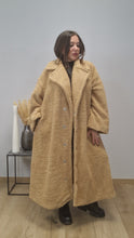 Load image into Gallery viewer, CN-G Teddy Mantel in Camel 4 Größen bis Größe 62- kurzzeitig im Halloween Special