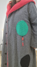 Load image into Gallery viewer, CNG Boucle Mantel bis Größe 62 mit liebevollen Details- kurzzeitig im Halloween Special