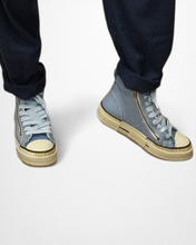 Lade das Bild in den Galerie-Viewer, Rebecca White Sneaker D&W Jeans bis Gr 37 bis 42 in Jeansblau