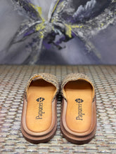 Load image into Gallery viewer, Papucei Pantolette Jules Beige/ Gold