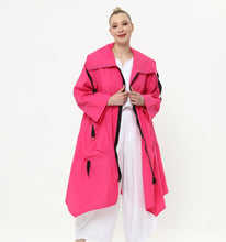 Load image into Gallery viewer, Sommer Trenchcoat in pink von unserem Label Mädchenglück bis Größe 58
