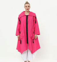 Load image into Gallery viewer, Sommer Trenchcoat in pink von unserem Label Mädchenglück bis Größe 58