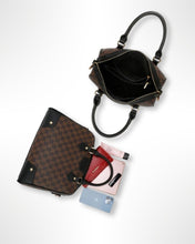 Lade das Bild in den Galerie-Viewer, Tasche Schoko mit Henkel und abnehmbaren Riemen