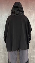 Lade das Bild in den Galerie-Viewer, Mädchenglück Hoodie Einheitsgröße in Schwarz - Onesize/ Oversized