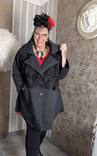 Load image into Gallery viewer, H4 Longblazer mit Tüll bis Größe 44 bis 60/62- letzte Artikel