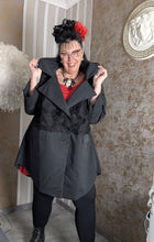 Load image into Gallery viewer, H4 Longblazer mit Tüll bis Größe 44 bis 60/62- letzte Artikel