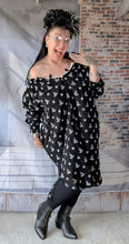 Lade das Bild in den Galerie-Viewer, Maxlive Musselin Longtunika mit Stickerei Oversize Style bis Größe 62