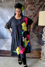 Lade das Bild in den Galerie-Viewer, Jetzt reduziert CNG Kleid mit floralem Design bis Größe 56