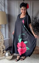 Lade das Bild in den Galerie-Viewer, CNG Sommerkleid in Schwarz Pink Grün Oversize Style alle Größen