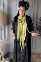 Lade das Bild in den Galerie-Viewer, CNG Makramee Stoffkette Kiwi Limette