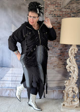 Load image into Gallery viewer, Redesign Sweatmantel bis Größe 54 in Batik Muster