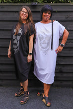 Lade das Bild in den Galerie-Viewer, Skull/ Totenkopf Kleid in 3 Farben bis Gr 60 1888