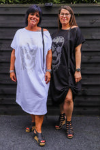 Lade das Bild in den Galerie-Viewer, Skull/ Totenkopf Kleid in 3 Farben bis Gr 60 1888