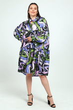 Load image into Gallery viewer, Seidenkleid Flieder Rosa Apfelgrün von Mädchenglück, leicht und luftig bis Größe 62