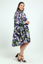 Load image into Gallery viewer, Seidenkleid Flieder Rosa Apfelgrün von Mädchenglück, leicht und luftig bis Größe 62
