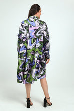 Load image into Gallery viewer, Seidenkleid Flieder Rosa Apfelgrün von Mädchenglück, leicht und luftig bis Größe 62