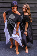 Lade das Bild in den Galerie-Viewer, Kleid mit Skull/ Totenkopf in 2 Farben bis Größe 58