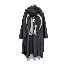Load image into Gallery viewer, Mädchenglück Hund und Katze Regenmantel in 2 Farben Weiss und Schwarz