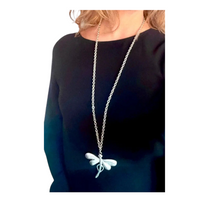 Lade das Bild in den Galerie-Viewer, Libellen Kette in Silber und Gold