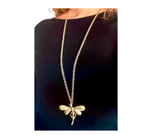 Lade das Bild in den Galerie-Viewer, Libellen Kette in Silber und Gold