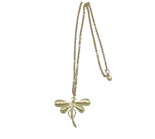 Lade das Bild in den Galerie-Viewer, Libellen Kette in Silber und Gold