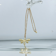 Lade das Bild in den Galerie-Viewer, Libellen Kette in Silber und Gold