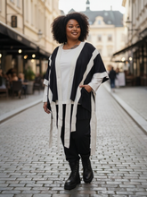 Lade das Bild in den Galerie-Viewer, 𝐒𝐚𝐥𝐞- Stricküberwurf von CN-G Einheitsgröße Tragbar Gr 38/40 bis 64 +