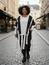 Lade das Bild in den Galerie-Viewer, 𝐒𝐚𝐥𝐞- Stricküberwurf von CN-G Einheitsgröße Tragbar Gr 38/40 bis 64 +