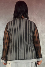 Lade das Bild in den Galerie-Viewer, Mädchenglück exklusive 2 Teiler Netz Tunika Set mit Top in Grau