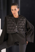 Load image into Gallery viewer, H4 2 Teiler Set - Pullover und Weste in Schwarz bis Größe 54