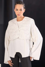 Load image into Gallery viewer, H4 2 Teiler Set - Pullover und Weste in Weiß bis Größe 54