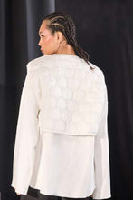 Load image into Gallery viewer, H4 2 Teiler Set - Pullover und Weste in Weiß bis Größe 54