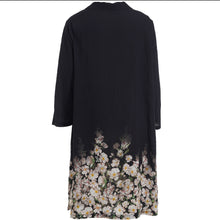 Lade das Bild in den Galerie-Viewer, Longtunika Kleid in angesagtem floralem Design Größe 40 bis 60