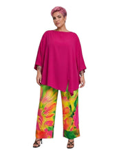 Lade das Bild in den Galerie-Viewer, CN-G Tunika mit fliessendem Fall in Pink Oversize Gr 40 bis Gr 64