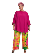 Lade das Bild in den Galerie-Viewer, CN-G Tunika mit fliessendem Fall in Pink Oversize Gr 40 bis Gr 64
