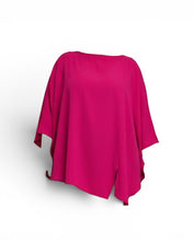 Lade das Bild in den Galerie-Viewer, CN-G Tunika mit fliessendem Fall in Pink Oversize Gr 40 bis Gr 64