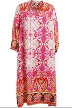 Load image into Gallery viewer, Fließendes Viskosekleid im Ethno-Boho-Stil bis Gr 62 - Gozzip