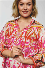 Load image into Gallery viewer, Fließendes Viskosekleid im Ethno-Boho-Stil bis Gr 62 - Gozzip